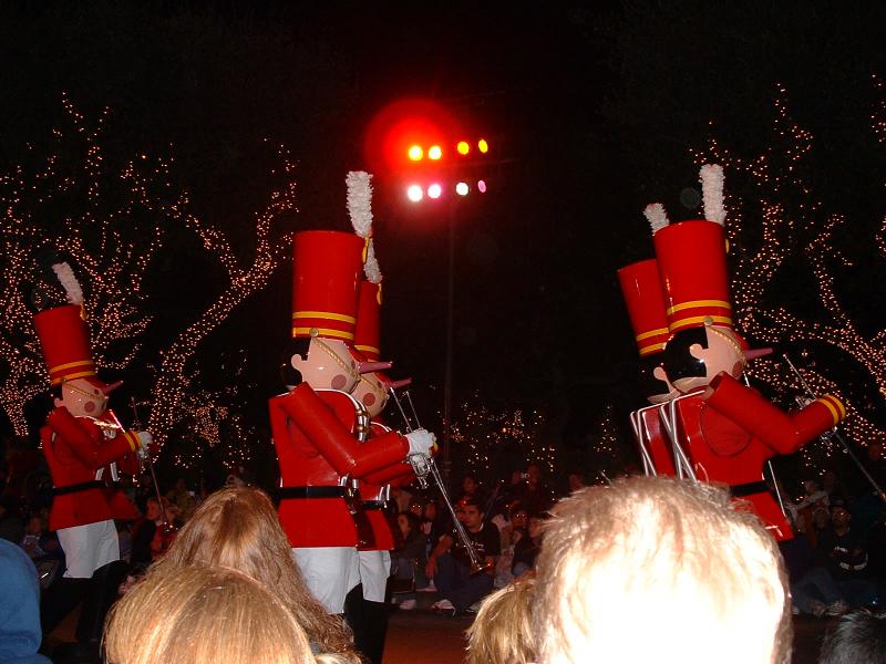 Toy Soldiers in the Christmas Fantasy Parade, Disneyland
