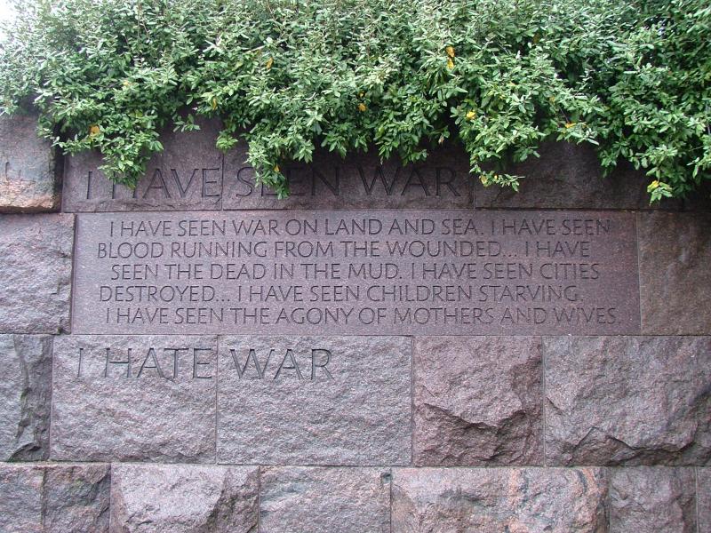 Franklin Delano Roosevelt Memorial, Washington DC