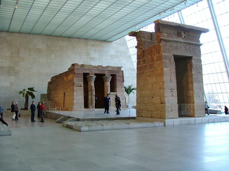 THe Temple of Dendur, Egyptian Temple, Metropolitan Museum of Art, New York City
