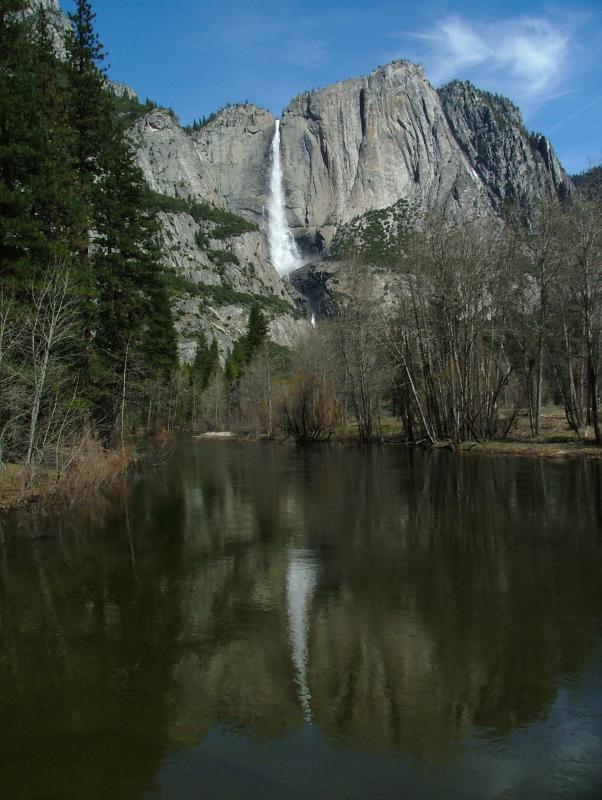 Reflections in Mirror Lake, Yosemite National Park, California