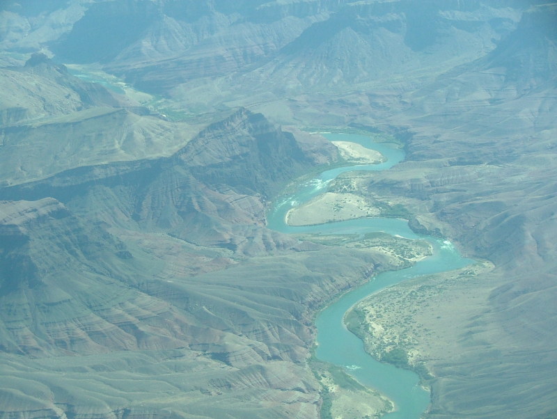 Flying over The Grand Canyon