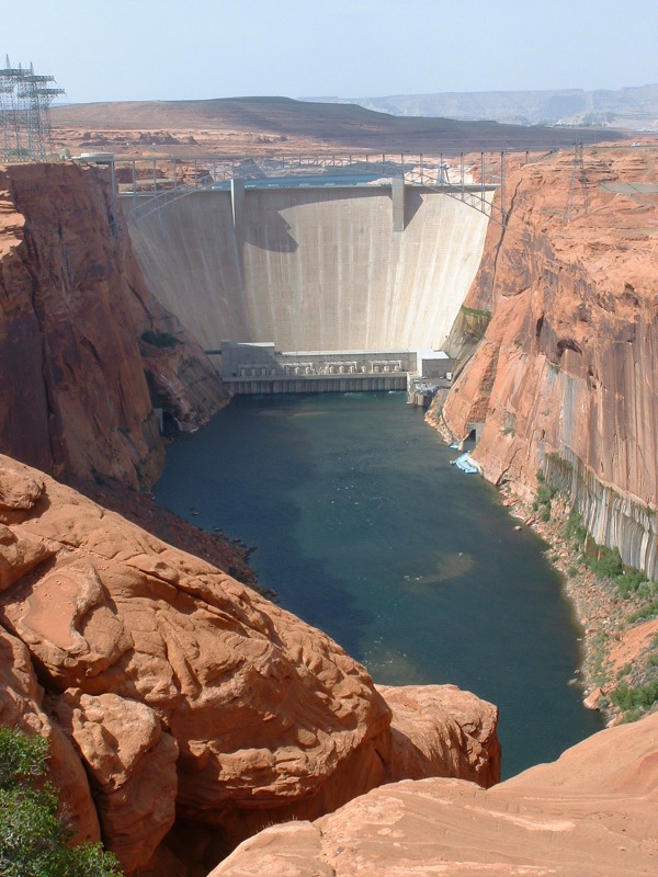 Glen Canyon Dam and Lake Powel, Arizona