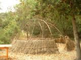 A traditional Indian structure  at La Purisma Concepcion