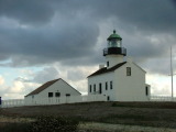 A Lighthouse on Cabrillo National Monument, San Diego, California