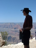 Rob takes a look at the view into The Grand Canyon, Arizona