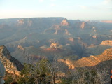 The sun setting over The Grand Canyon, Arizona