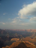 The sun setting over The Grand Canyon, Arizona