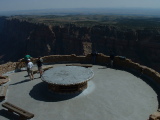 Grand Canyon from the top of The Watchtower, Arizona