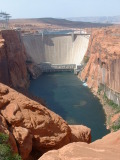 Glen Canyon Dam and Lake Powel, Arizona