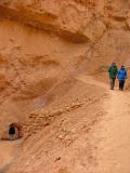 Walking the Navajo trail, Bryce Canyon, Utah Walking the Navajo trail, Bryce Canyon, Utah