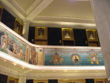 Tiffany Glass, Lobby of the Marquette Building, Chicago